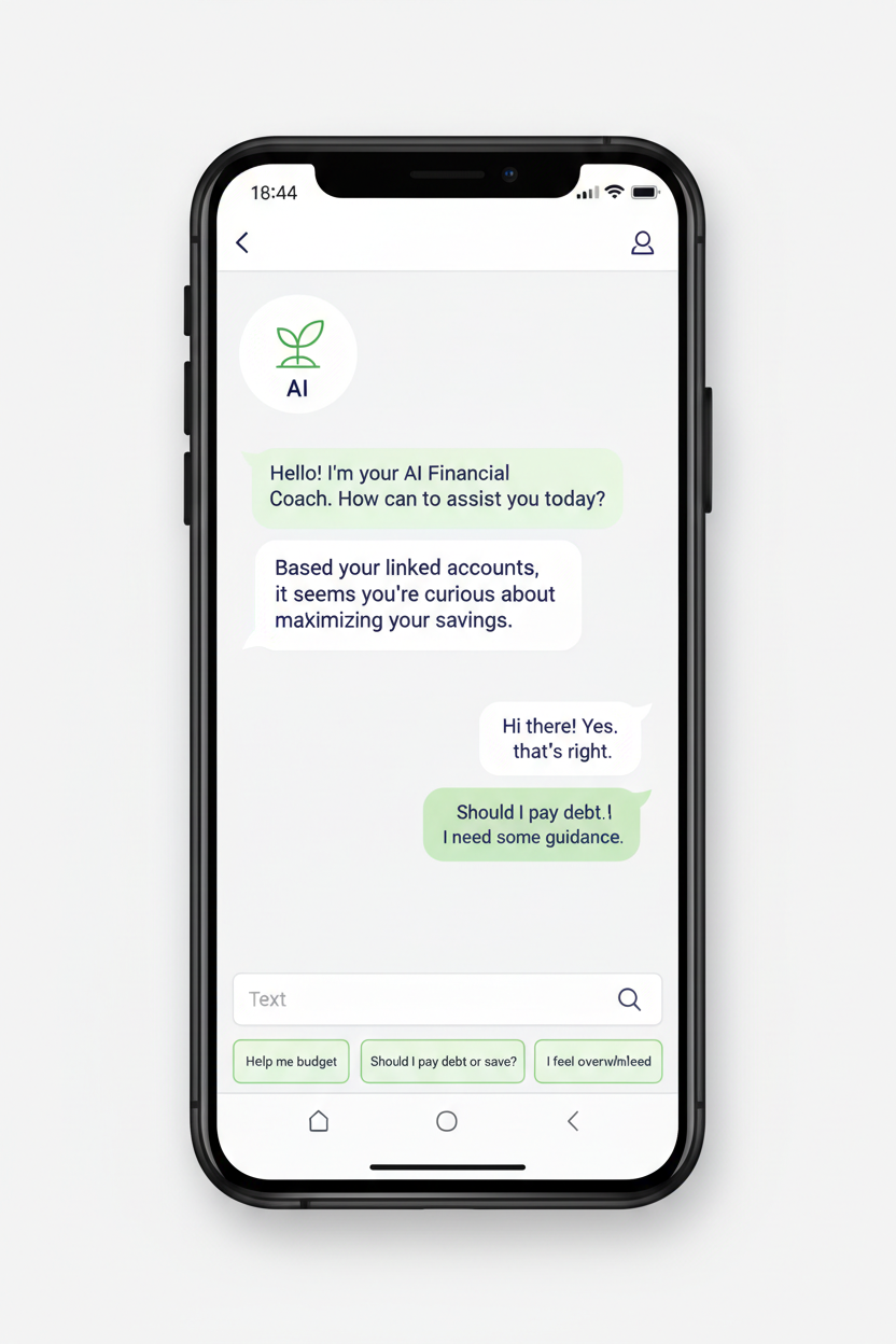 Coach conversation on mobile